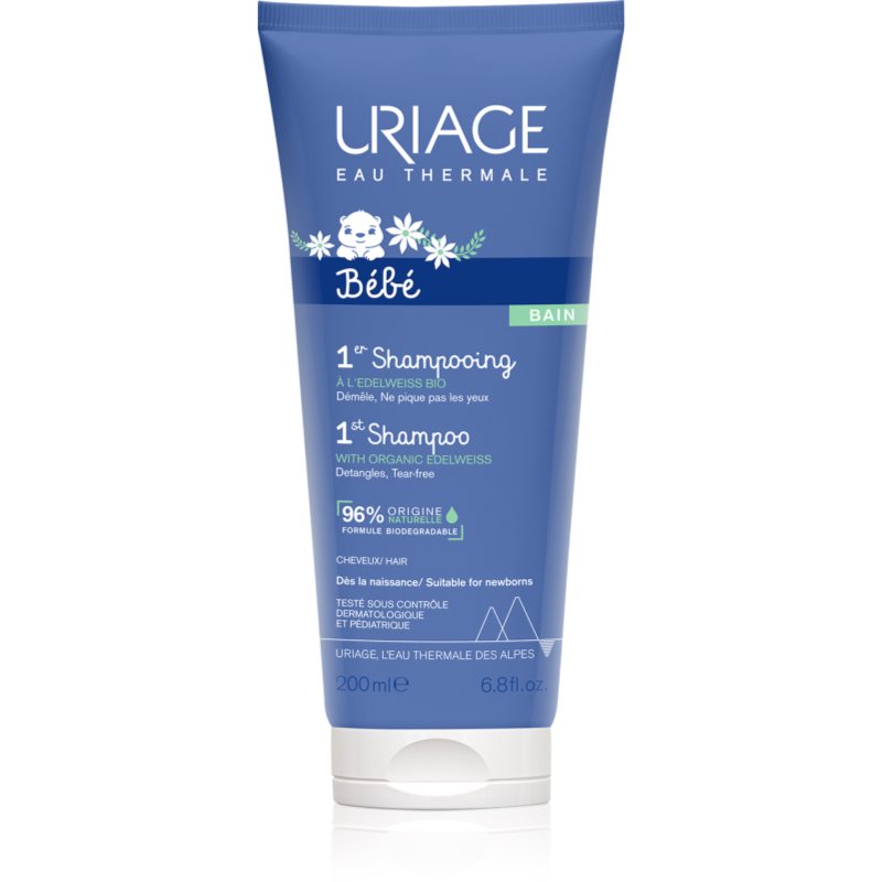 Uriage Bébé 1St Shampoo Shampoo Delicato Per Bambini Per Capelli Pettinabili 200 Ml