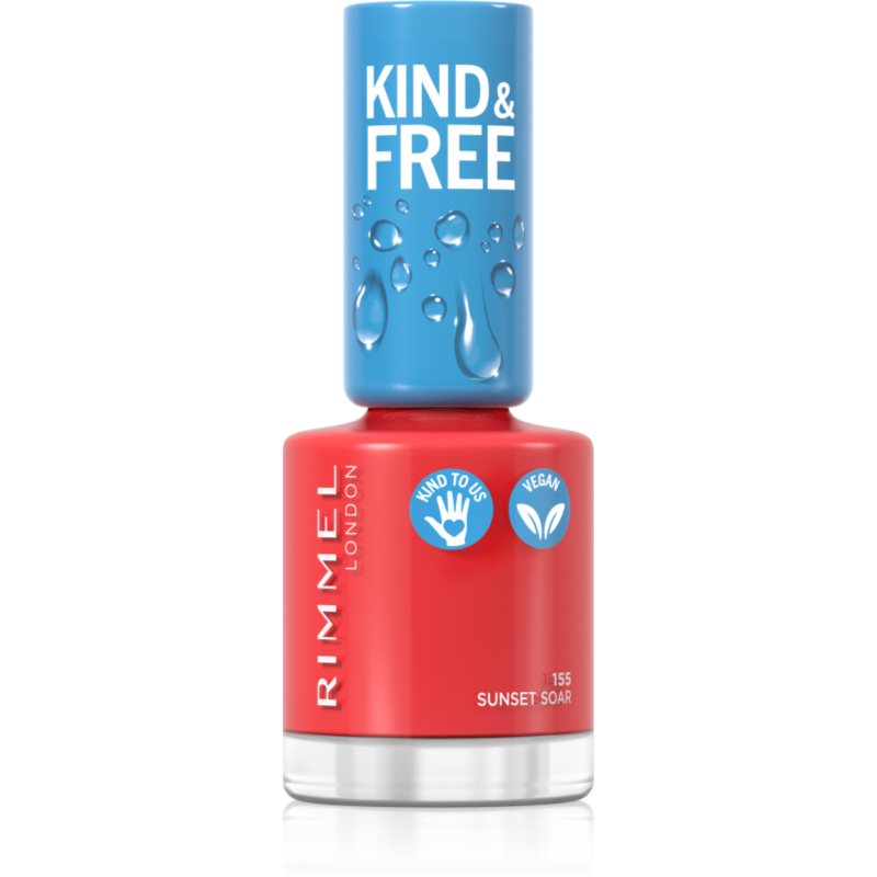 Rimmel Kind & Free Smalto Per Unghie Colore 155 Sunset Soar 8 Ml