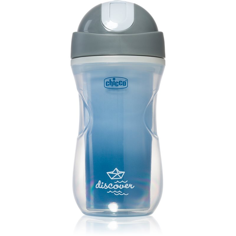 Chicco Sport Blue Thermos Con Cannuccia 14M+ 266 Ml