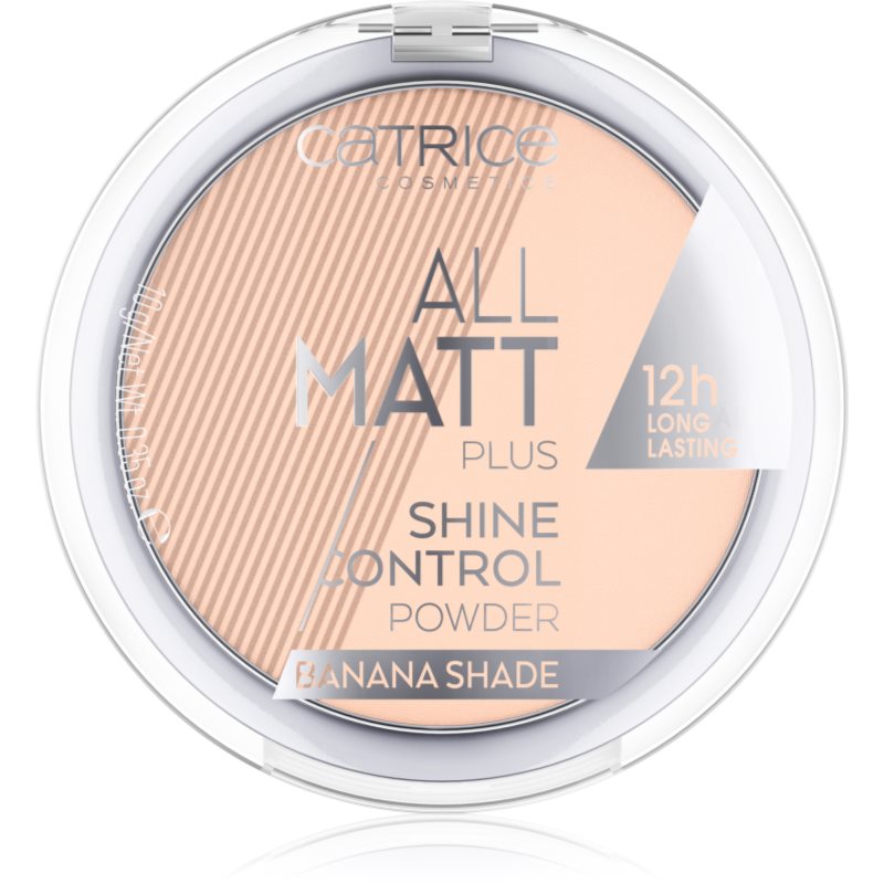 Catrice All Matt Plus Cipria Opacizzante Colore 002 Banana Shade 10 G