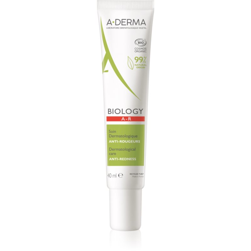 A-Derma Biology Trattamento Lenitivo Per Pelli Sensibili Con Tendenza All'Arrossamento 40 Ml