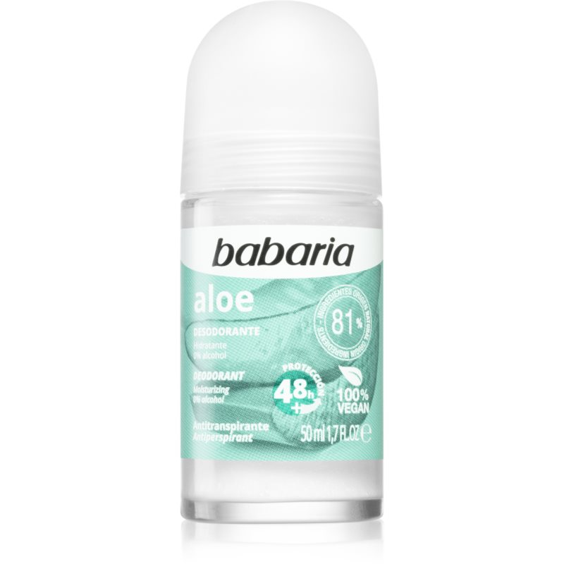 Babaria Deodorant Aloe Antitraspirante Roll-On 50 Ml