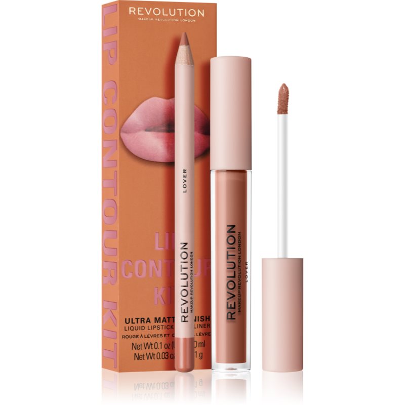 Makeup Revolution Lip Contour Kit Kit Per Labbra Colore Lover