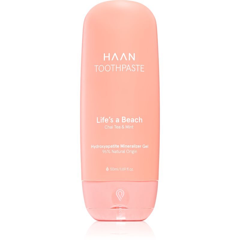 Haan Toothpaste Life'S A Beach Dentifricio Senza Fluoro Ricaricabile 50 Ml