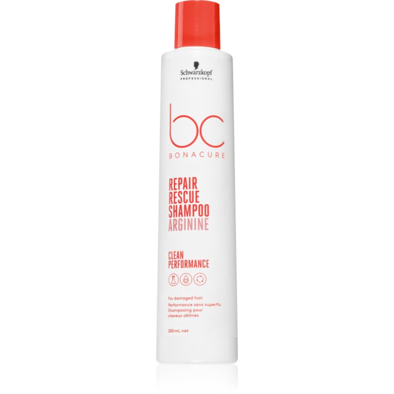 Schwarzkopf Professional Bc Bonacure Repair Rescue Shampoo Per Capelli Rovinati E Secchi 250 Ml