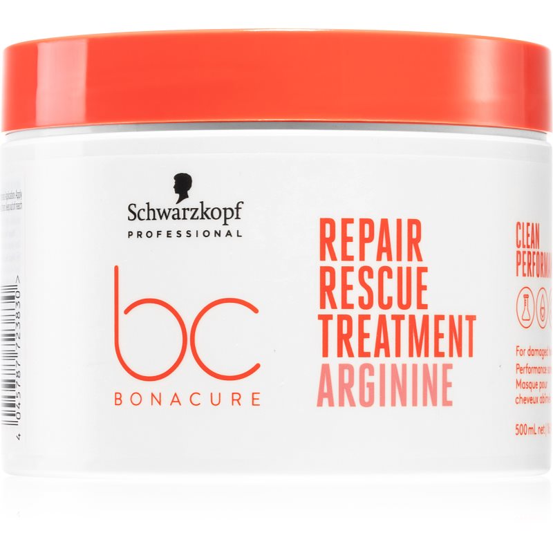 Schwarzkopf Professional Bc Bonacure Repair Rescue Maschera Per Capelli Rovinati E Secchi 500 Ml