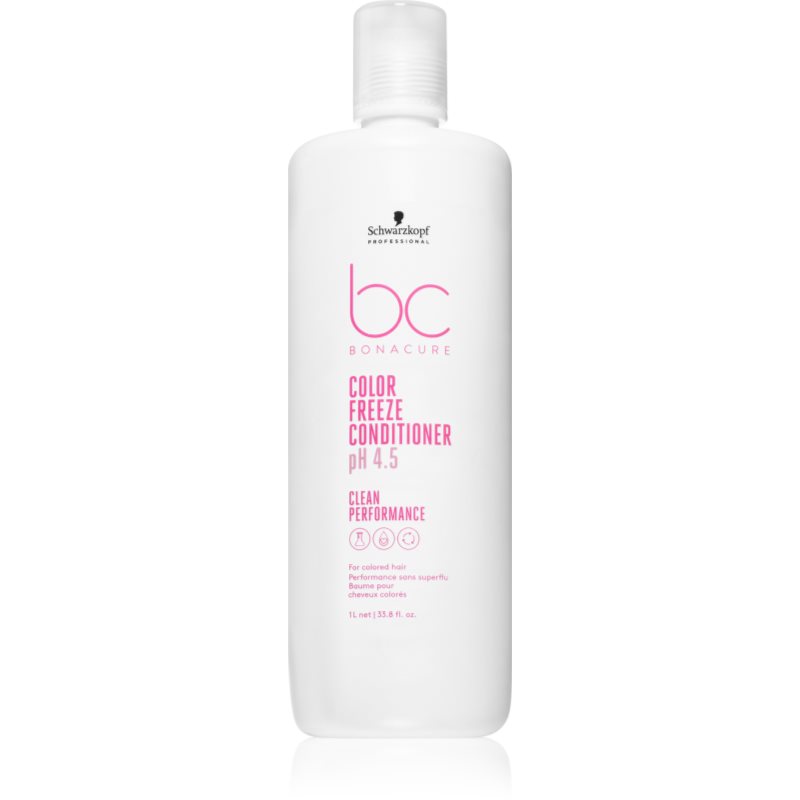 Schwarzkopf Professional Bc Bonacure Color Freeze Balsamo Protettivo Per Capelli Tinti 1000 Ml