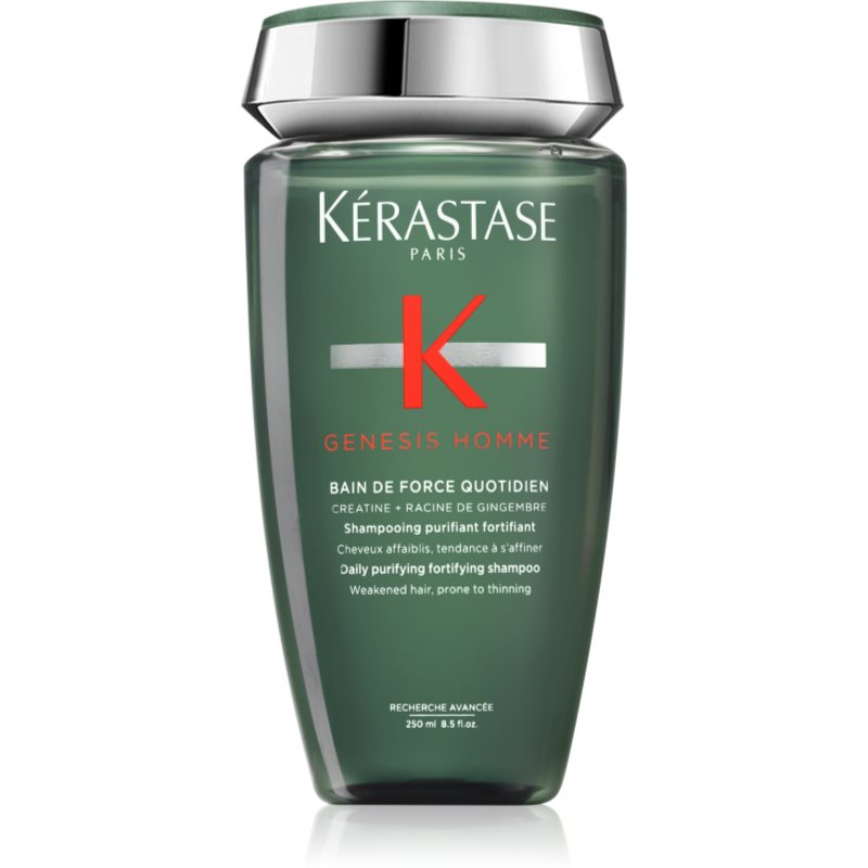 Kérastase Genesis Homme Bain De Force Quotiden Shampoo Detergente E Nutriente Per Capelli Deboli E Con Tendenza Alla Caduta Per Uomo 250 Ml