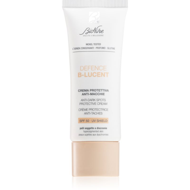 Bionike Defence B-Lucent Crema Protettiva Contro Le Macchie Della Pelle Spf 50 40 Ml