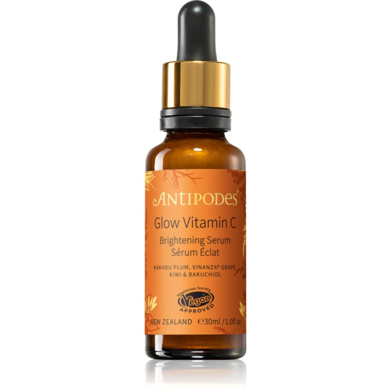 Antipodes Glow Vitamin C Siero Illuminante Contro I Primi Segni Di Invecchiamento Della Pelle 30 Ml