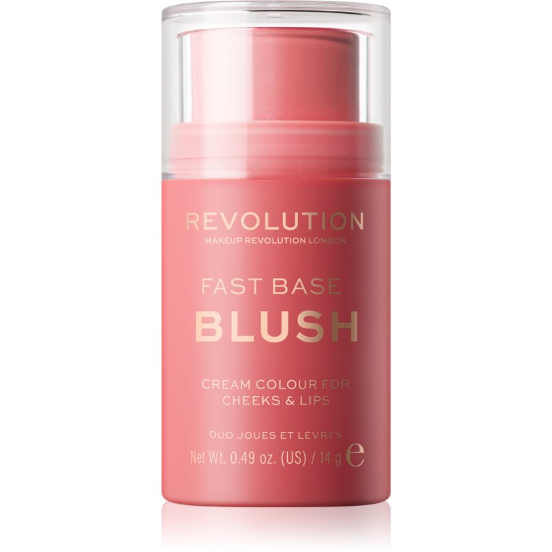 Makeup Revolution Fast Base Stick Duo Per Labbra E Guance Colore Baby 14 G