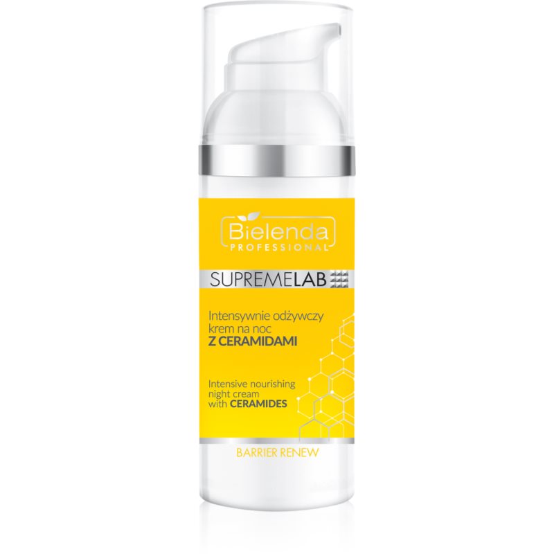 Bielenda Professional Supremelab Barrier Renew Crema Nutriente Intensa Notte Con Ceramidi 50 Ml