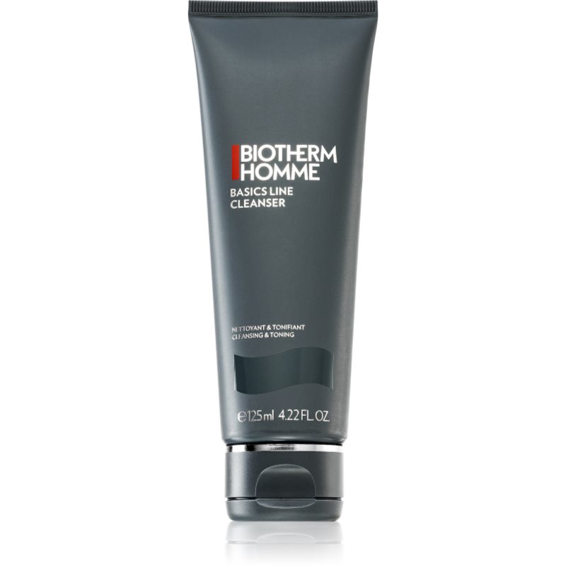 Biotherm Homme Basics Line Cleanser Gel Detergente Viso Senza Sapone Per Uomo 125 Ml