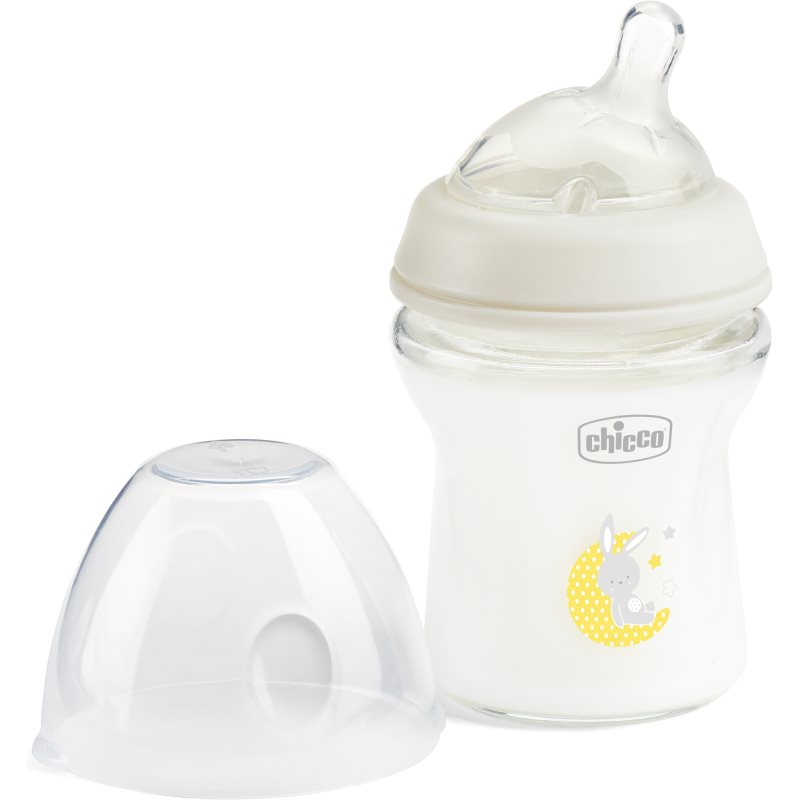 Chicco Natural Feeling Glass Neutral Ii Biberon 0M+ 150 Ml