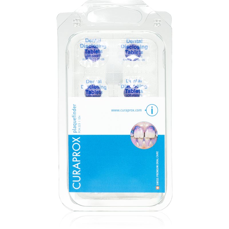 Curaprox Pca 223 Compresse Che Rivelano La Placca 12 Pz