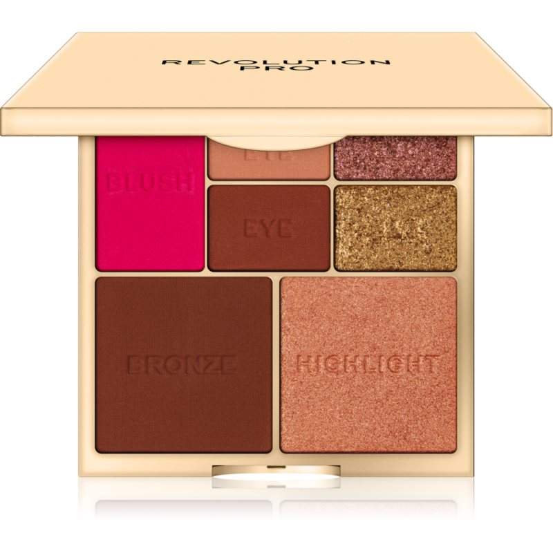 Revolution Pro True Love Palette Per Viso Completo Colore Medium-Deep 12 G