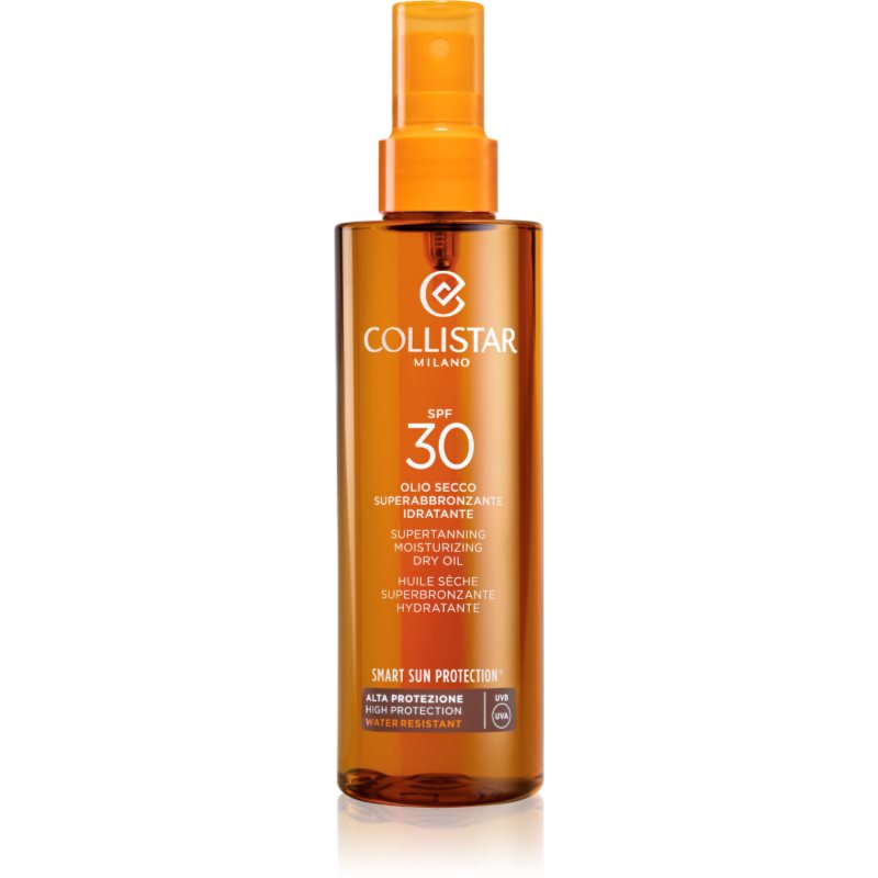 Collistar Smart Sun Protection Supertanning Moisturizing Dry Oil Spf 30 Olio Secco Protettivo Solare Spf 30 200 Ml