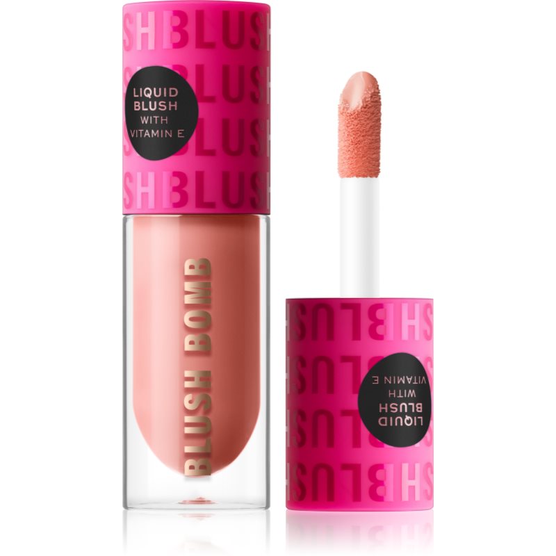 Makeup Revolution Blush Bomb Blush In Crema Colore Peach Filter 4,6 Ml