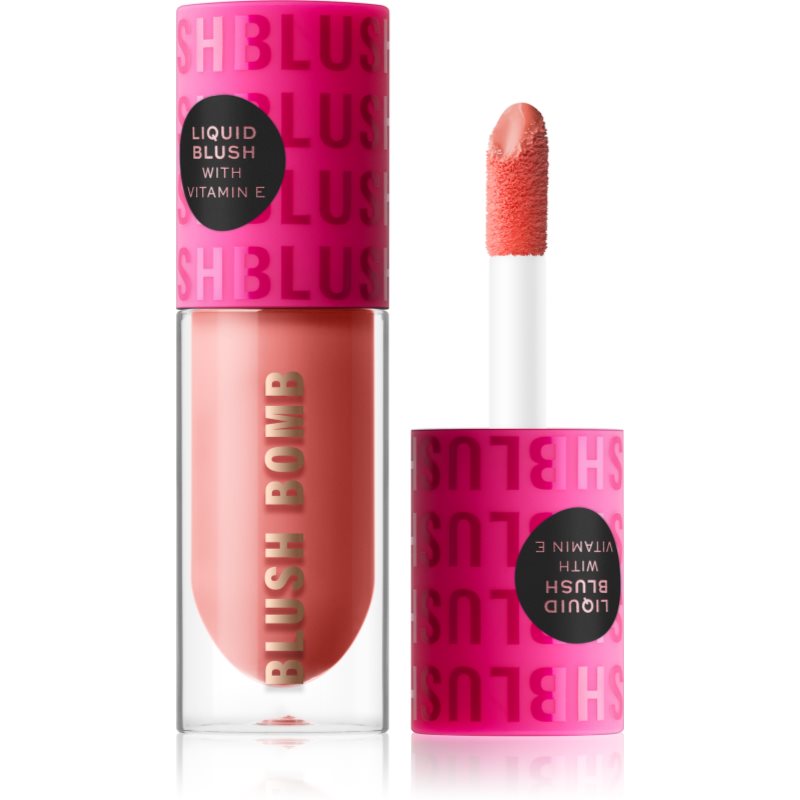 Makeup Revolution Blush Bomb Blush In Crema Colore Glam Orange 4,6 Ml