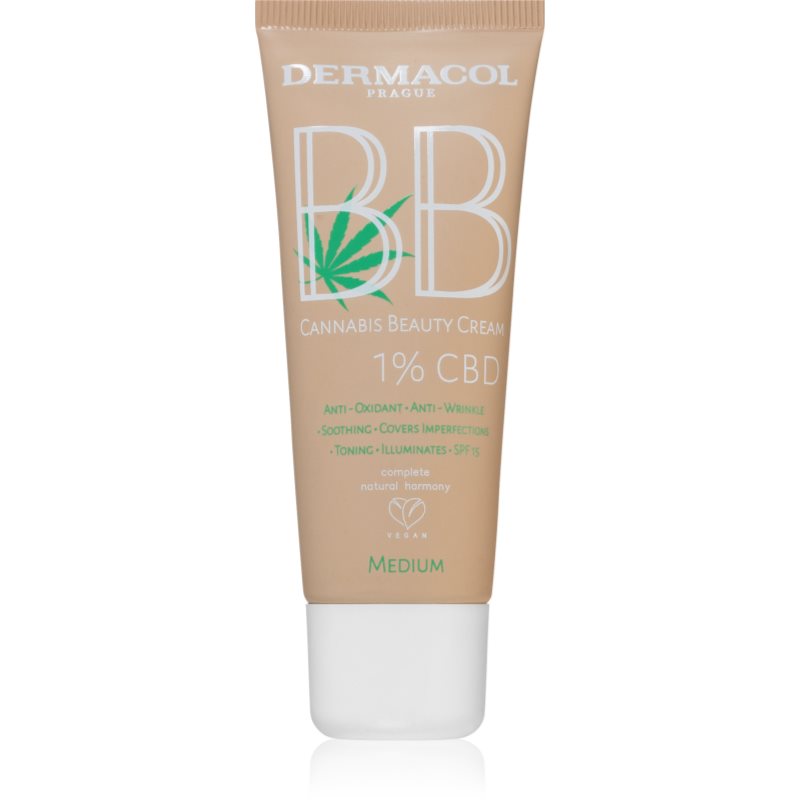 Dermacol Cannabis Beauty Cream Bb Cream Con Cbd Colore No.2 Medium 30 Ml