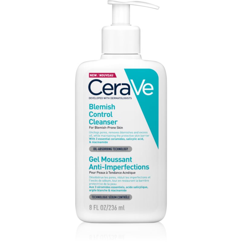 Cerave Blemish Control Gel Detergente Contro Le Imperfezioni Della Pelle Acneica 236 Ml