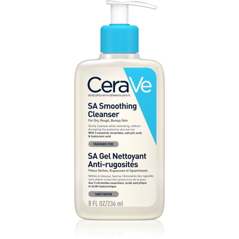 Cerave Sa Gel Detergente E Ammorbidente Per Pelli Normali E Secche 236 Ml