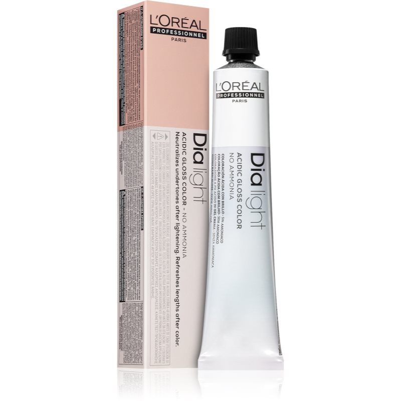 L’Oréal Professionnel Dia Light Tinta Permanente Per Capelli Senza Ammoniaca Colore 7.4 Biondo Ramato 50 Ml