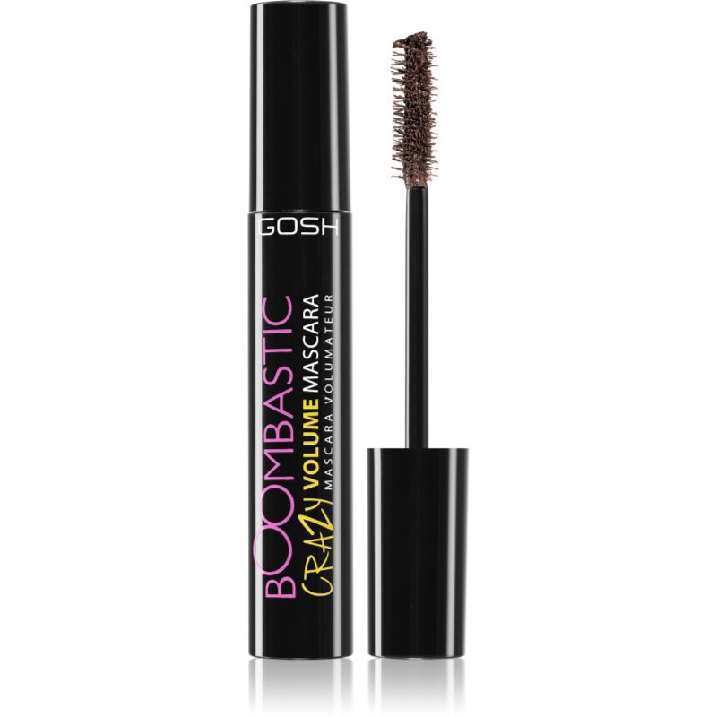 Gosh Boombastic Mascara Per Ciglia Curve E Voluminose Colore 005 Chocolate Brown 13 Ml