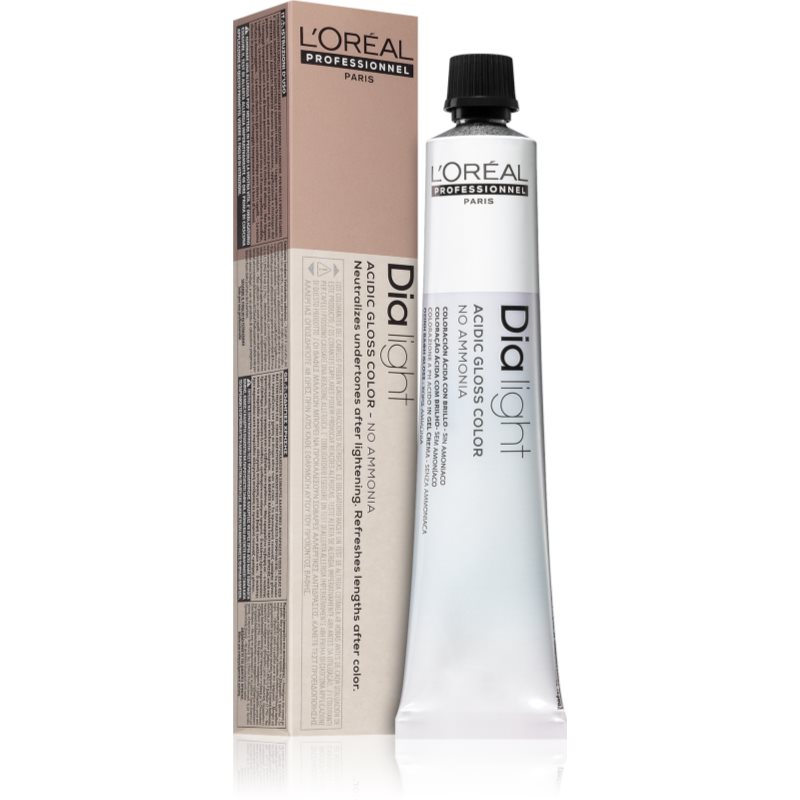 L’Oréal Professionnel Dia Light Tinta Permanente Per Capelli Senza Ammoniaca Colore 10.23 Milkshake Platino Irisé Dorato 50 Ml