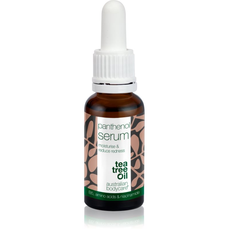 Australian Bodycare Tea Tree Oil & Panthenol Siero Lenitivo E Idratante Per Pelli Sensibili E Secche 30 Ml