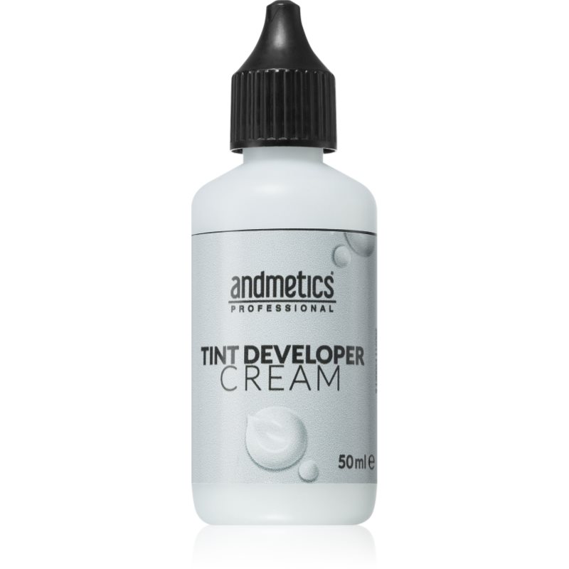 Andmetics Professional Tint Developer Cream Emulsione Attivatore In Crema 3% 10 Vol. 50 Ml