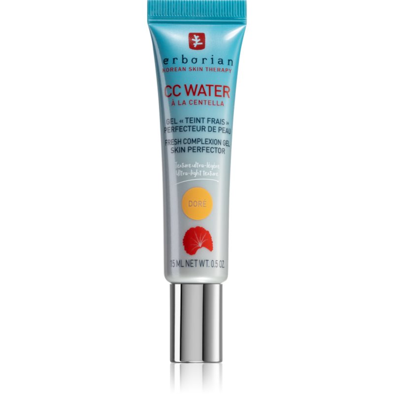 Erborian Cc Water Lozione Tonificante Leggera Confezione Piccola Colore Doré 15 Ml