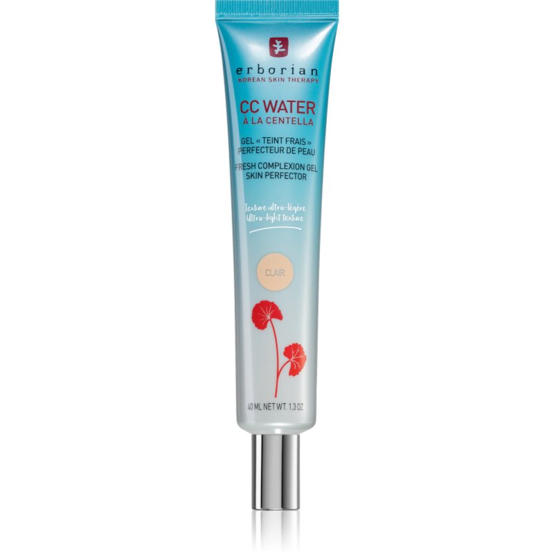 Erborian Cc Water Lozione Tonificante Leggera Colore Clair 40 Ml