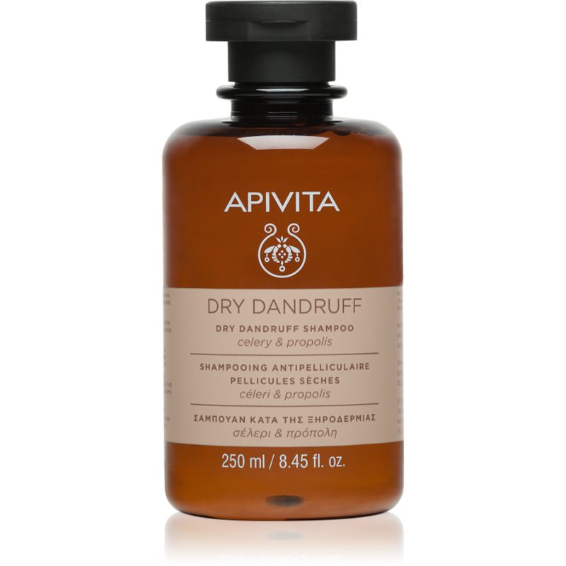 Apivita Dandruff Dry Dandruff Shampoo Shampoo Antiforfora 250 Ml