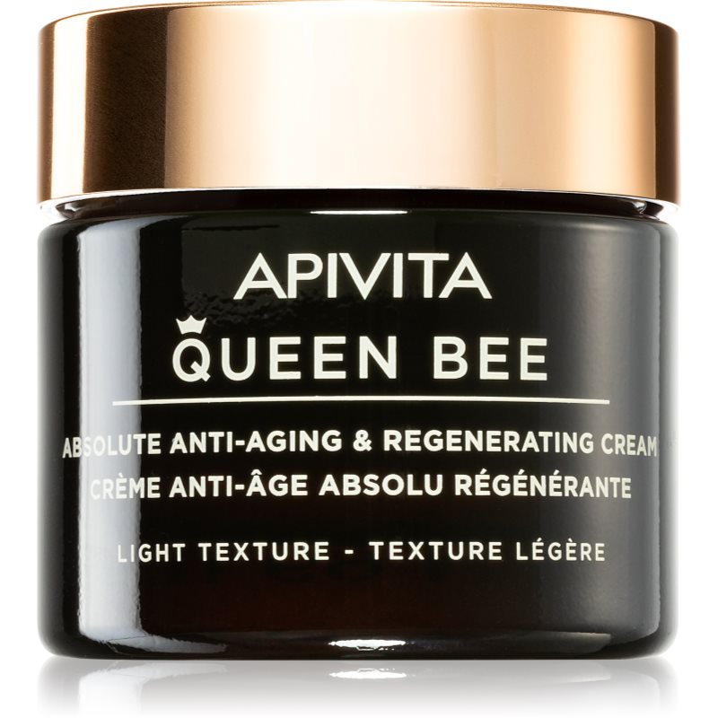 Apivita Queen Bee Cream Light Crema Rigenerante Leggera Anti-Age 50 Ml