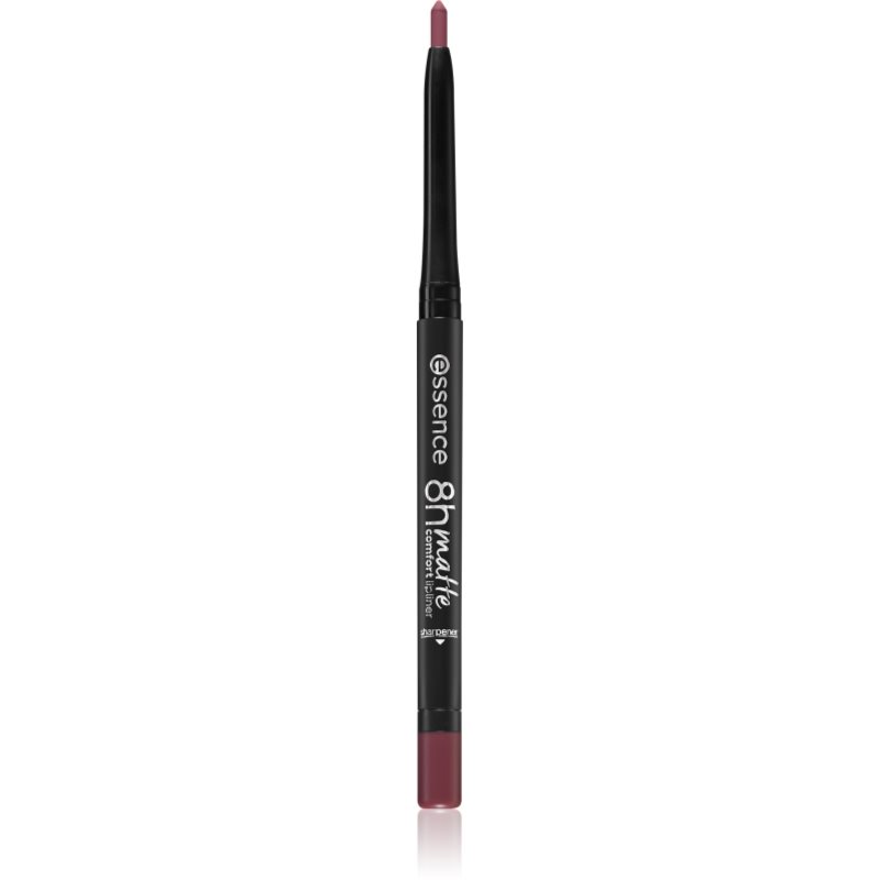 Essence 8H Matte Comfort Matita Labbra Matte Con Temperamatite Colore 06 Cool Mauve 0,3 G