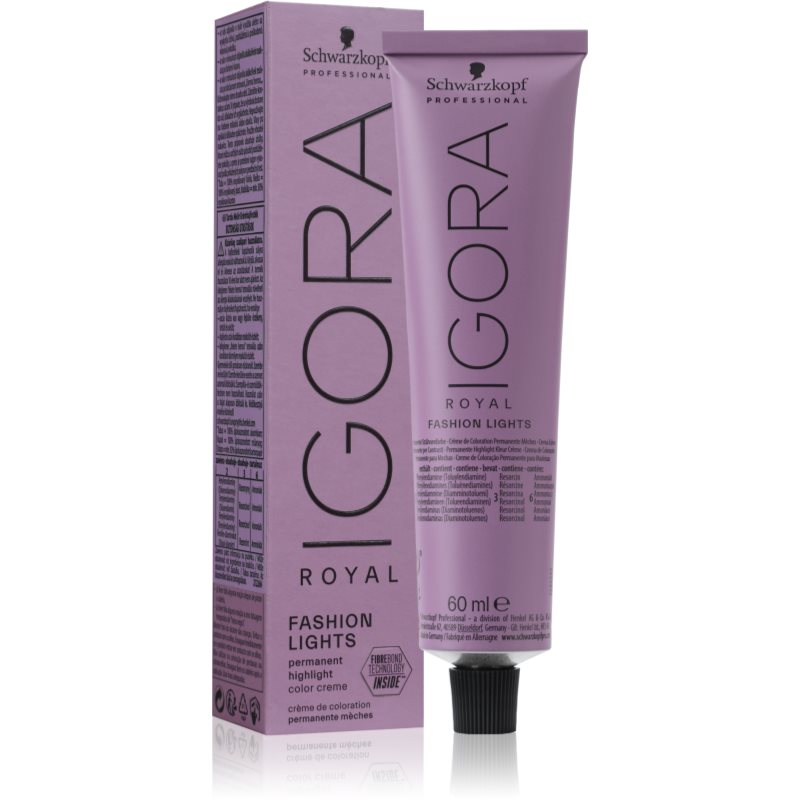 Schwarzkopf Professional Igora Royal Fashion Lights Tinta Per Capelli Per Capelli Con Mèches L-00 Natural Extra 60 Ml