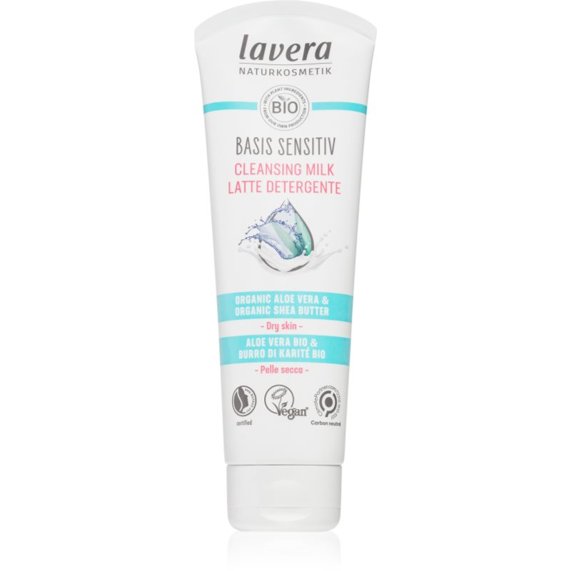 Lavera Basis Sensitiv Latte Detergente Viso Per Pelli Secche 125 Ml