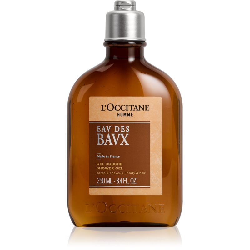 L’Occitane Men Eau Des Baux Gel Doccia Per Corpo E Capelli 250 Ml