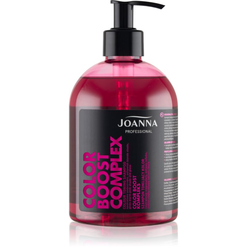 Joanna Professional Color Boost Complex Shampoo Anti-Giallo 500 G