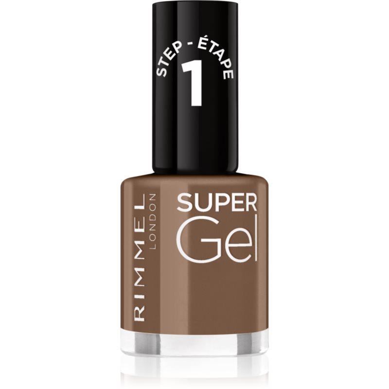 Rimmel Super Gel Smalto Gel Per Unghie Senza Lampada Uv/Led Colore 052 Camo 12 Ml