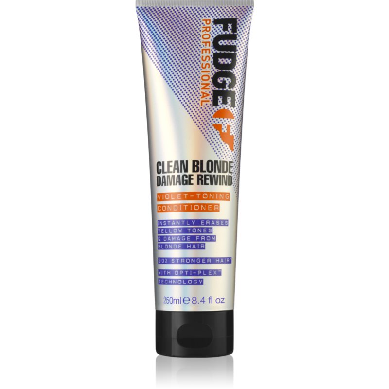 Fudge Clean Blonde Damage Rewind Balsamo Colorato Per Capelli Biondi 250 Ml