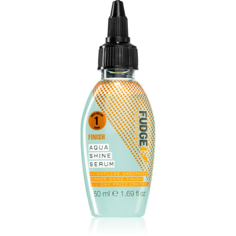 Fudge Finish Aqua Shine Serum Siero Lisciante Per Capelli Brillanti E Morbidi 50 Ml