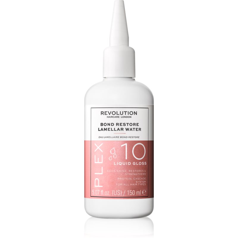 Revolution Haircare Plex No.10 Bond Restore Lamellar Water Trattamento Rigenerante Intensivo Per Capelli Rovinati E Fragili 150 Ml