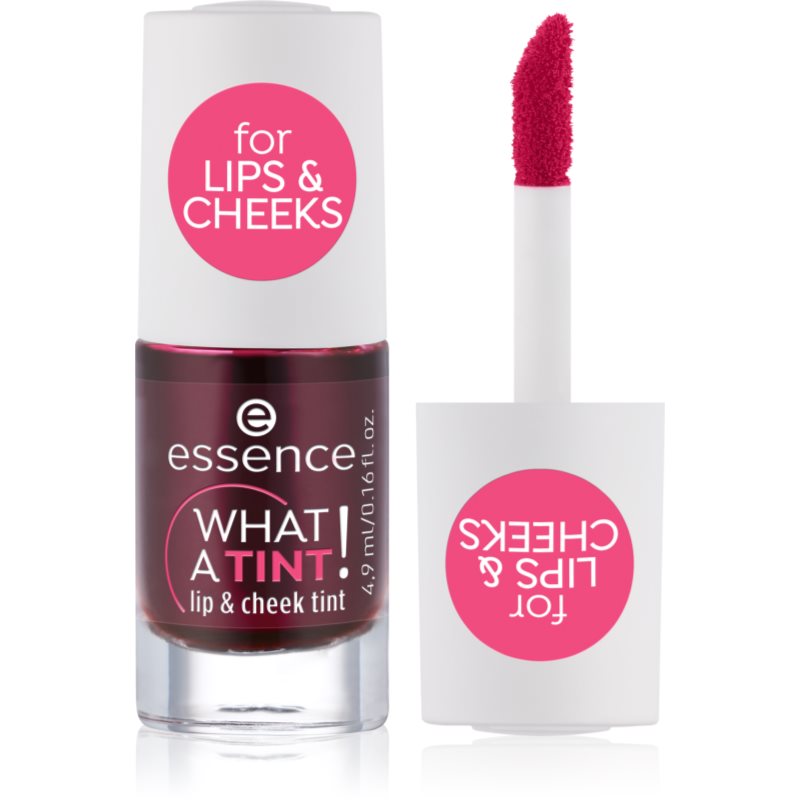 Essence What A Tint! Blush Liquido E Lucidalabbra 4,9 Ml