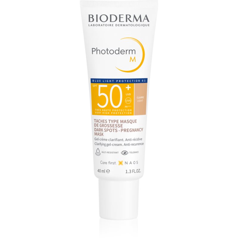 Bioderma Photoderm M Crema Protettiva Colorata Contro Le Macchie Della Pelle Spf 50+ Colore Light 40 Ml