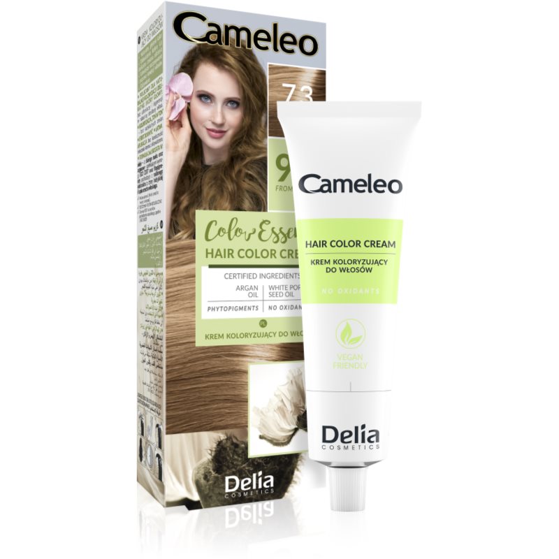 Delia Cosmetics Cameleo Color Essence Tinta Per Capelli In Tubetto Colore 7.3 Hazelnut 75 G