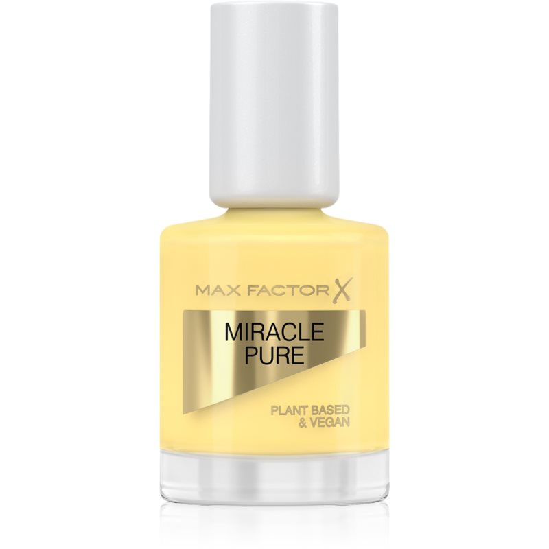 Max Factor Miracle Pure Smalto Per Unghie Lunga Tenuta Colore 500 Lemon Tea 12 Ml
