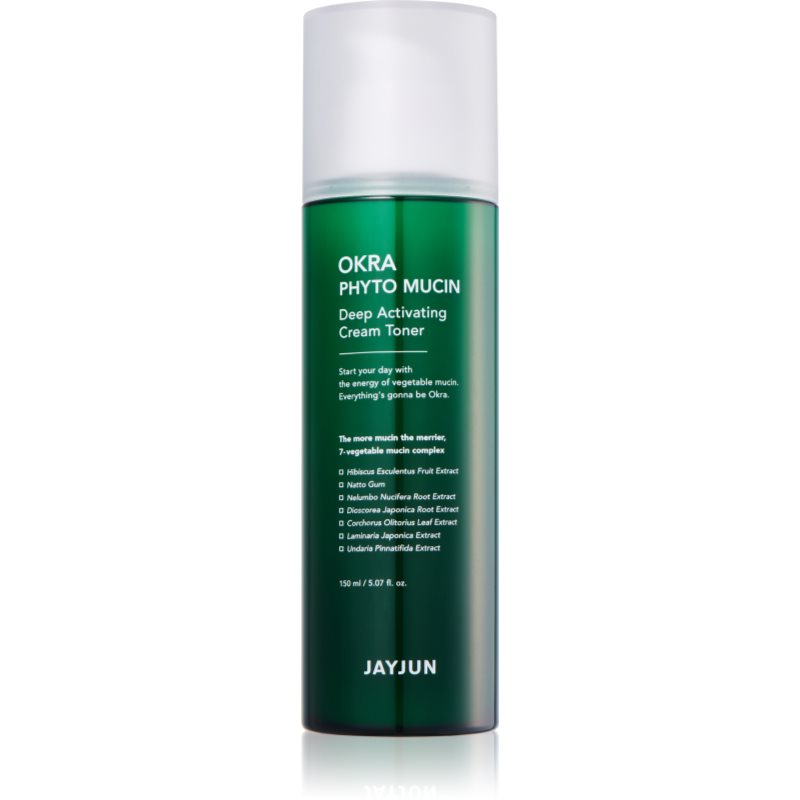 Jayjun Okra Phyto Mucin Crema Tonica Nutriente E Idratante 150 Ml