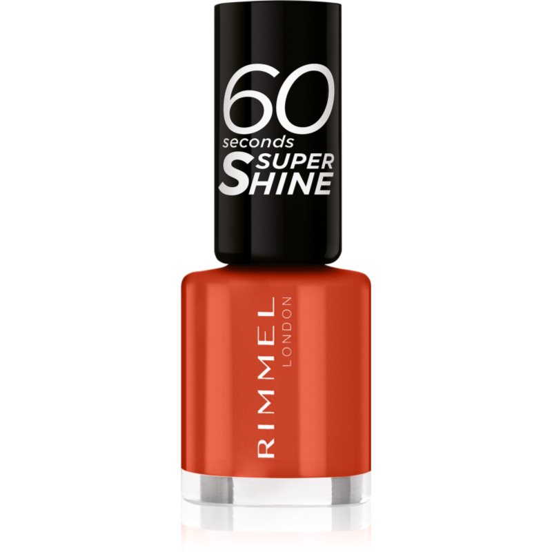 Rimmel 60 Seconds Super Shine Smalto Per Unghie Colore 410 Wild Spice 8 Ml